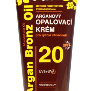 Vivaco Sun Arganový opalovací krém OF20 tuba 100 ml