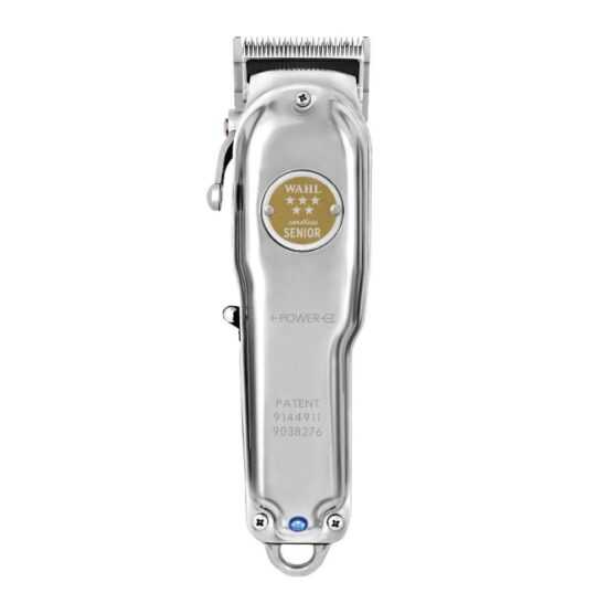 Wahl Senior Cordless Metal Edition 08504L - akumulátorový střihací strojek - LIMITED EDITION + ClipperCare 5v1