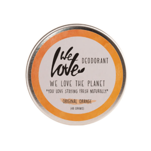 We Love the Planet Přírodní krémový deodorant "Original Orange" 48 g