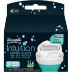 Wilkinson Sword Náhradní hlavice Wilkinson Intuition Naturals Sensitive 3 ks