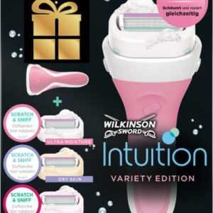 Wilkinson Sword Holicí strojek pro ženy Intuition Variety Edition + 3 různé hlavice