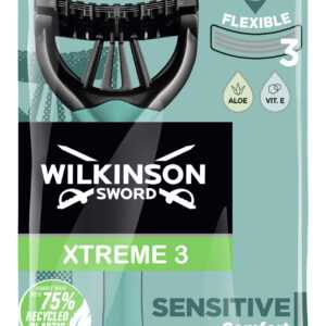 Wilkinson Sword Jednorázový holicí strojek pro muže Wilkinson Xtreme3 Sensitive Comfort 12 ks