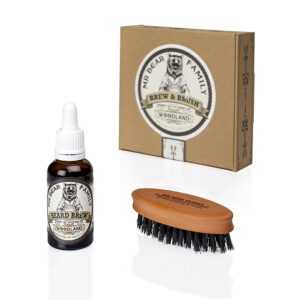 Mr. Bear Family Special Kit Brew and Brush - olej na bradu